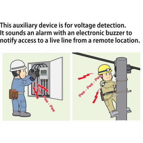 Alarme proximidade com a linha viva